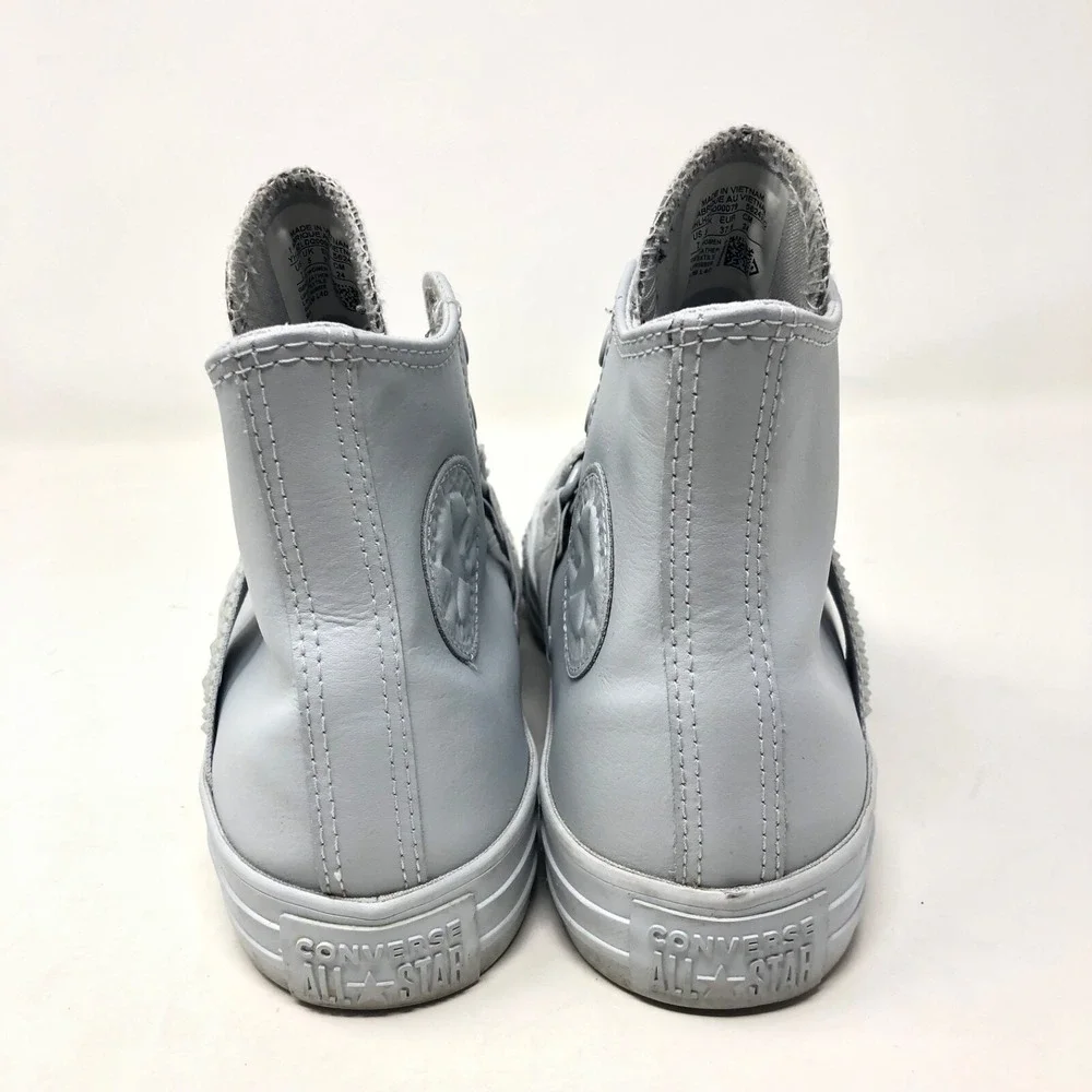 Converse Chuck Taylor All Star Punk Strap Sneaker Shoes Womens 7 Gray Streetwear - Picture 4 of 16